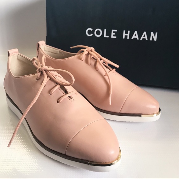 Cole Haan Shoes - Cole Haan Grand Ambition Lace Up Sneaker Pink 5